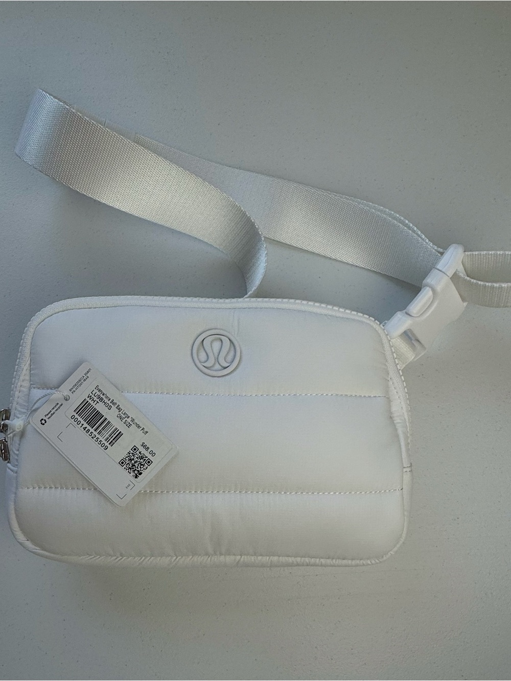 NWT Lululemon Everywhere Belt Bag Wonder Puff White